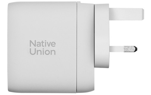 Chargeur USB-C 67 W - Native Union International Fast Gan Charger - Blanc