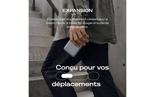 Seagate Expansion 2 To - Gris - Disque dur externe USB-C