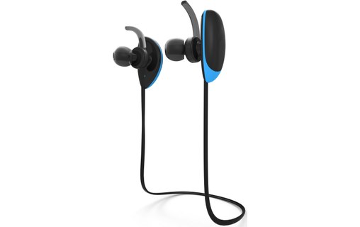 Écouteurs sport Novodio iHX Sport Wireless, Bleu - Bluetooth