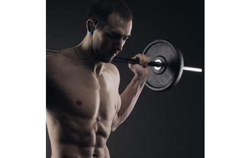 Écouteurs sport Novodio iHX Sport Wireless, Bleu - Bluetooth