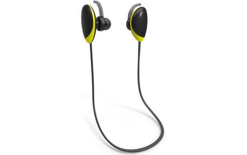 Écouteurs sport Novodio iHX Sport Wireless, Jaune - Bluetooth