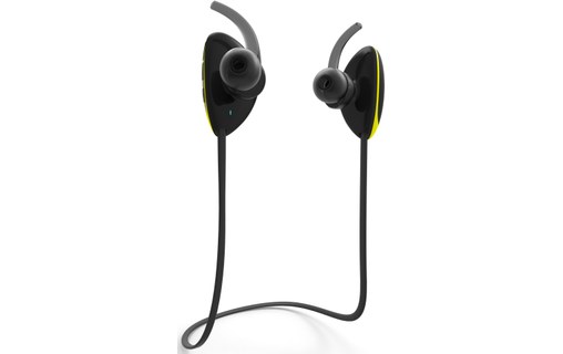 Écouteurs sport Novodio iHX Sport Wireless, Jaune - Bluetooth