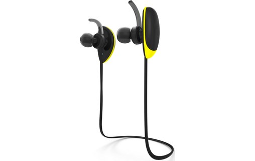 Écouteurs sport Novodio iHX Sport Wireless, Jaune - Bluetooth