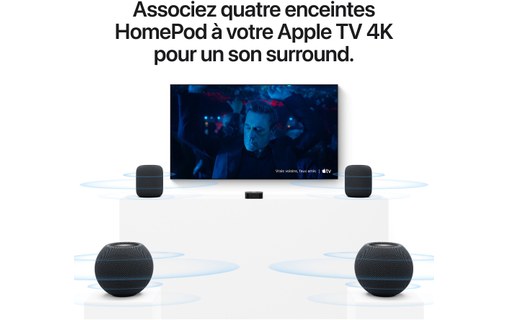 Enceinte connectée Apple HomePod Mini 2 - Rose