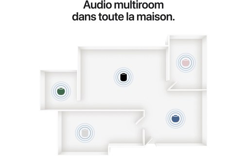 Enceinte connectée Apple HomePod Mini 2 - Verte