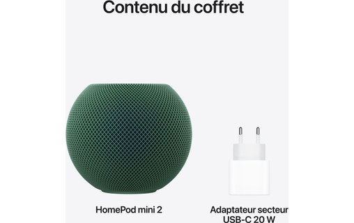 Enceinte connectée Apple HomePod Mini 2 - Verte