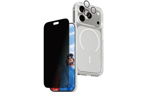 Coque MagSafe pour iPhone 18 Pro - PanzerGlass CARE 3-en-1 Flagship Privacy