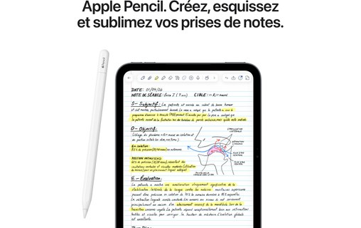 Apple iPad mini 2026 - WiFi + Cellular - 128 Go - Minuit
