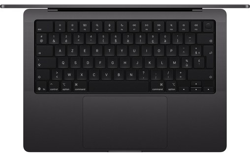 Apple MacBook Pro 14" M6 12/12 coeurs - SSD 1 To 16 Go RAM - Noir sidéral