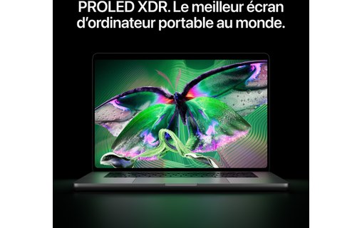 Apple MacBook Pro 16" PROLED XDR M5 Pro 18/20 coeurs - 1 To / 48 Go Argent
