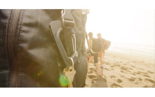 Nomad Clip Noir - Câble-mousqueton USB vers micro-USB