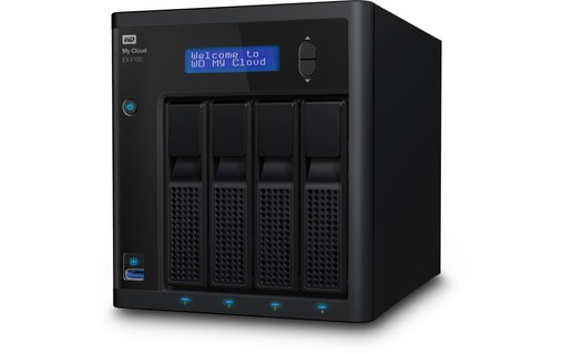 Western Digital My Cloud EX4100 Armada 388 Ethernet/LAN Bureau Noir NAS