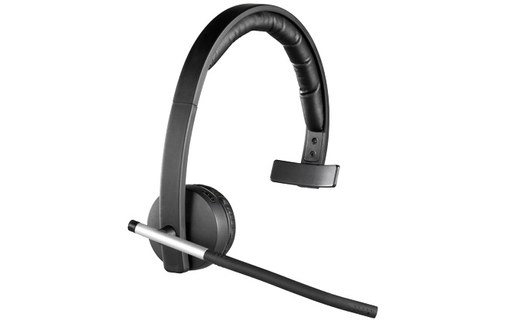 Micro-casque sans fil Logitech H820e Mono, Noir
