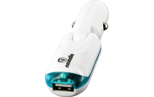 Novodio USB Flexible Car Charger blanc