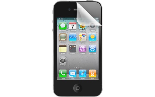 Novodio ScreenGuard - Pack de 3 protections (avant + arrière) pour iPhone 4/4S