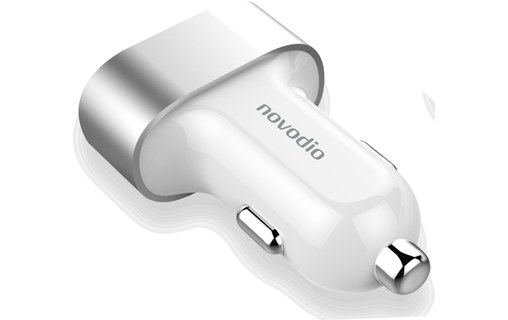 Novodio Multi Car Fast Charger - Chargeur voiture iPhone USB 2 X 2,4A + 1 X 1,5A