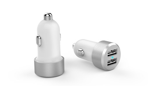 Novodio Dual Car Fast Charger - Chargeur voiture USB 2 X 2,4A