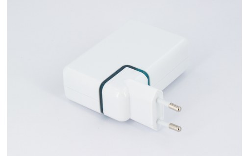 Novodio Dual USB Fast Charger - Chargeur iPhone USB 12W 2 x 2,4A