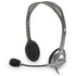 Micro-casque Logitech H110 Argent, Noir