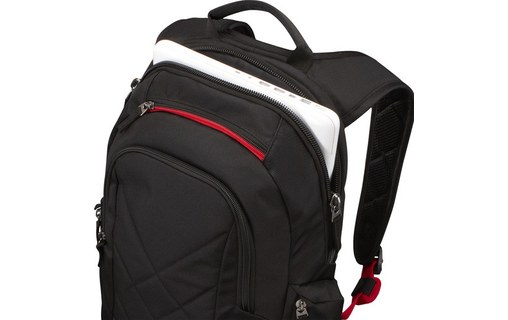 Sac à dos Case Logic DLBP-114 pour ordinateur portable 14" - Noire