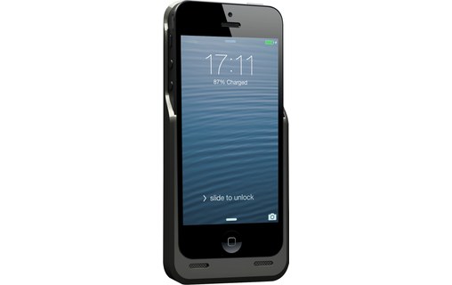 Novodio Thin Juice Noir - Coque batterie ultra-plate 2000 mAh iPhone 5 / 5s / SE