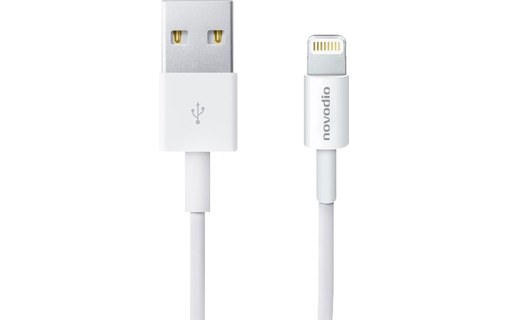 Novodio Câble Lightning vers connecteur USB Blanc 2 mètres