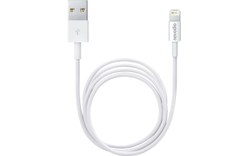 Novodio Lightning -Kabel zum weißen USB 2 -Meter -Anschluss