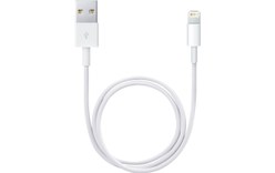 Novodio Lightning -Kabel zum weißen USB -Anschluss 1 Meter