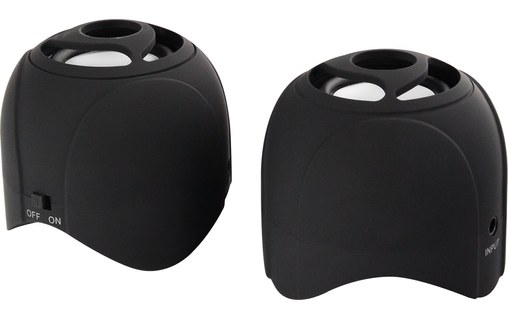 Novodio WattBomb Air Noir - Enceinte portable Bluetooth avec batterie intégrée