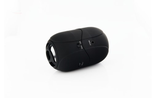 Novodio WattBomb Air Noir - Enceinte portable Bluetooth avec batterie intégrée