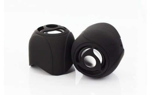 Novodio WattBomb Air Noir - Enceinte portable Bluetooth avec batterie intégrée