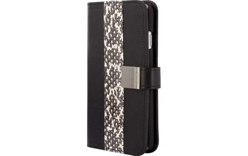 Novodio Luxury Wallet Case - Étui en cuir et peau de serpent pour iPhone 6 / 6s