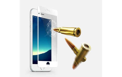 Novodio Total Armor 9H Glass Noir - Vitres protection avant/arrière iPhone 8