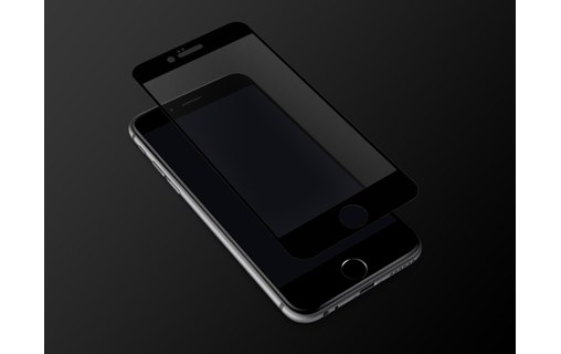 Novodio Total Armor 9H Glass Blanc - Vitres protection avant/arrière iPhone 8+