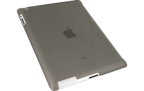 Novodio Smart BackCover Frost Black - Coque pour iPad 2 compatible Smart Cover
