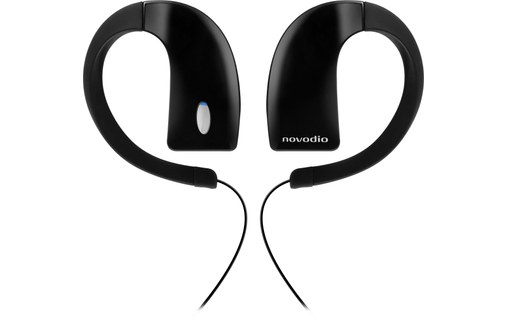 Novodio iH2O Noir - Écouteurs intra-auriculaires étanches Bluetooth
