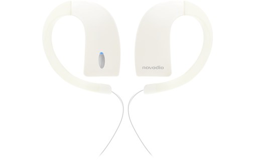Novodio iH2O Blanc - Écouteurs intra-auriculaires étanches Bluetooth