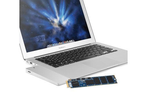 OWC barrette SSD Aura Pro 6G 500 Go pour MacBook Air 2010-2011 + Boîtier Envoy