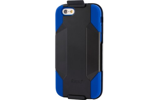 Reiko Hybrid Case Noir/Bleu - Coque de protection renforcée pour iPhone 6 / 6s
