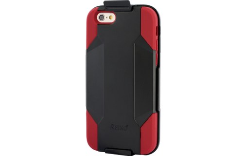 Reiko Hybrid Case Noir/Rouge - Coque de protection renforcée pour iPhone 6 / 6s