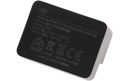 DJI Adaptateur 2 x USB pour batterie Mavic Pro