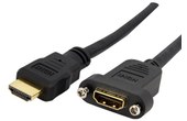 StarTech.com Câble HDMI standard à montage sur panneau de 91 cm - F/M