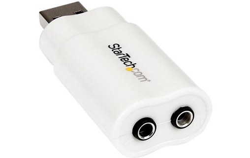 StarTech.com Adaptateur Carte Son USB vers Audio Stéréo