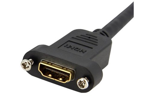 StarTech.com Câble HDMI standard à montage sur panneau de 91 cm - F/M