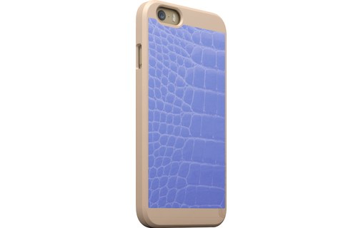 SLG Design D2 IGL Bleu Navy - Coque de protection en cuir pour iPhone 6 / 6s