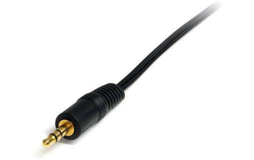 StarTech.com Câble audio stéréo de 1 m - Mâle 3,5 mm vers mâle 2 x RCA