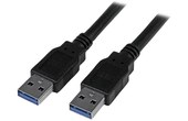 StarTech.com Câble SuperSpeed USB 3.0 A vers A de 1,8m - Mâle / Mâle - Noir