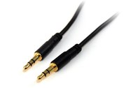 StarTech.com Câble audio stéréo Slim 3,5 mm de 90 cm - M/M