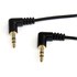 StarTech.com Câble audio stéréo Mini-Jack 3,5mm slim coudé à angle droit de 1,8