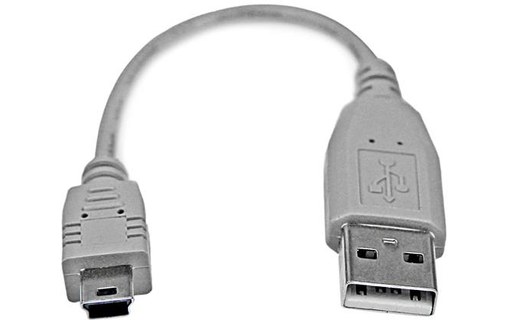 StarTech.com Câble Mini USB 2.0 15 cm - USB A vers mini USB B